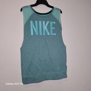 Nike Teal Sleeveless Tank Top